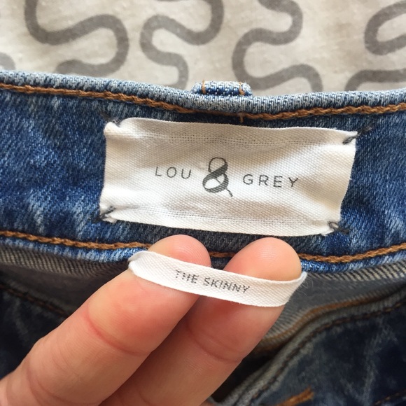 Lou & Grey The Skinny Jeans Sz 28 - Picture 3 of 8